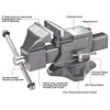Pro-Grade Tools Heavy Duty Swivel Bench Vise, 6" 59115